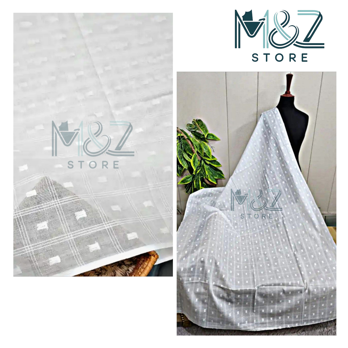 Pure Lawn Dupatta self Dupatta Malmal Lawn  Dupatta Pure Cotton Self Dupatta  2.5 Meters (2.75 Yards) Beautiful Pure Material