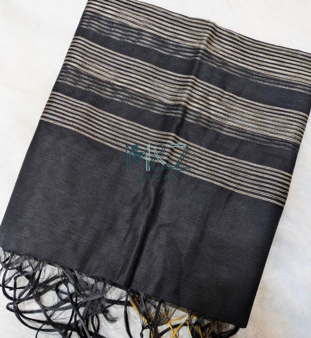Khaddi net Black Dupatta 