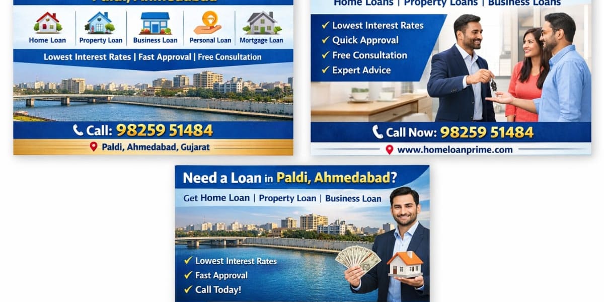 ✅ All Types of Loan Consultancy in Ahmedabad (Paldi) – HomeLoanPrime