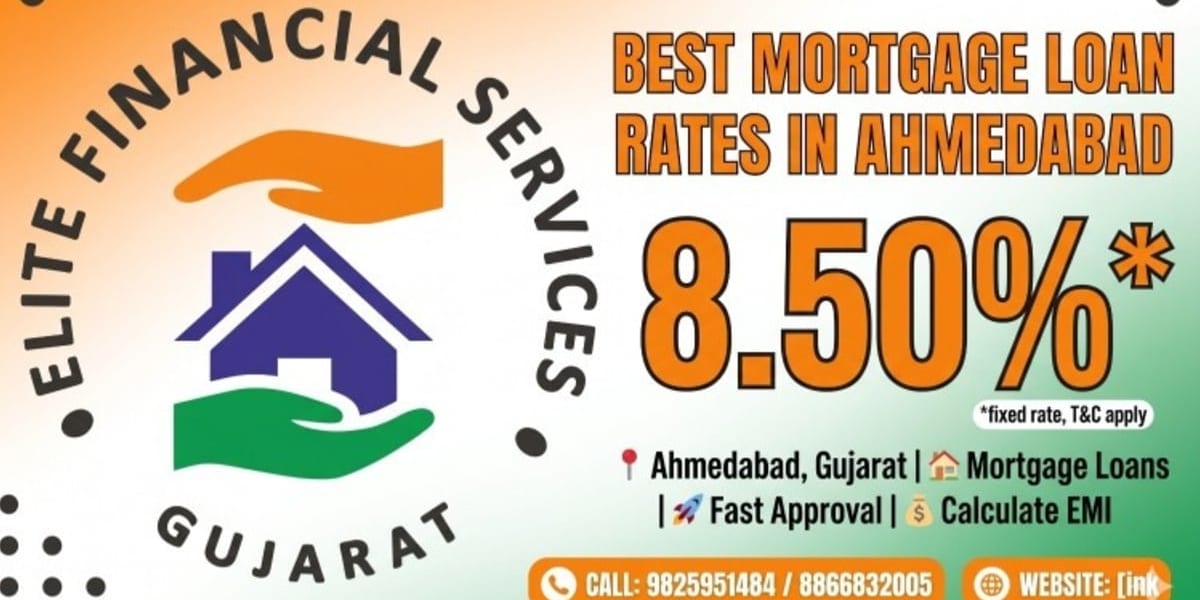 Best Mortgage Loan Rates in Ahmedabad May 2026 | Get 8.50%* Fixed