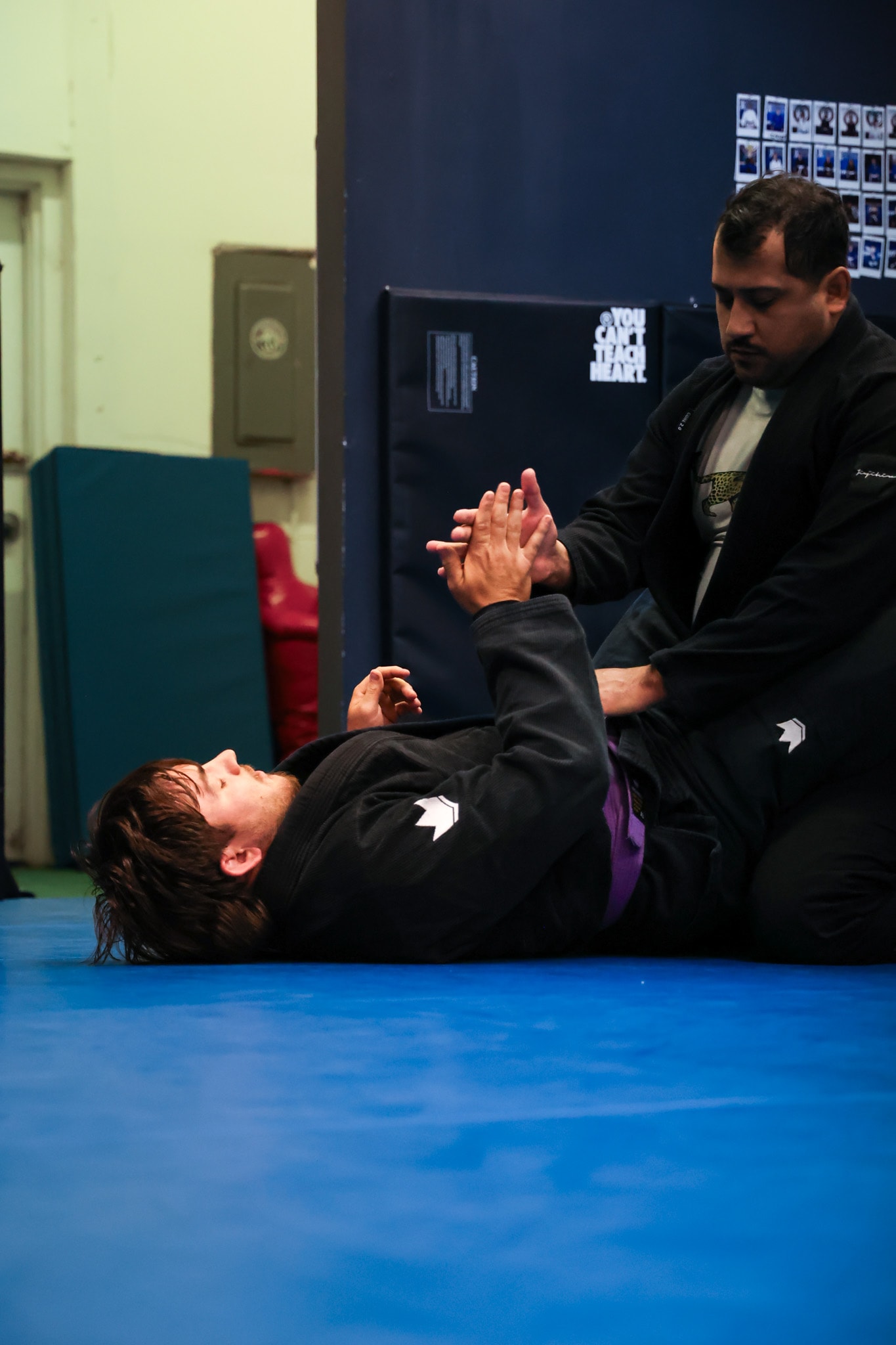 adult jiu jitsu in Lawrenceville, GA in situational roll