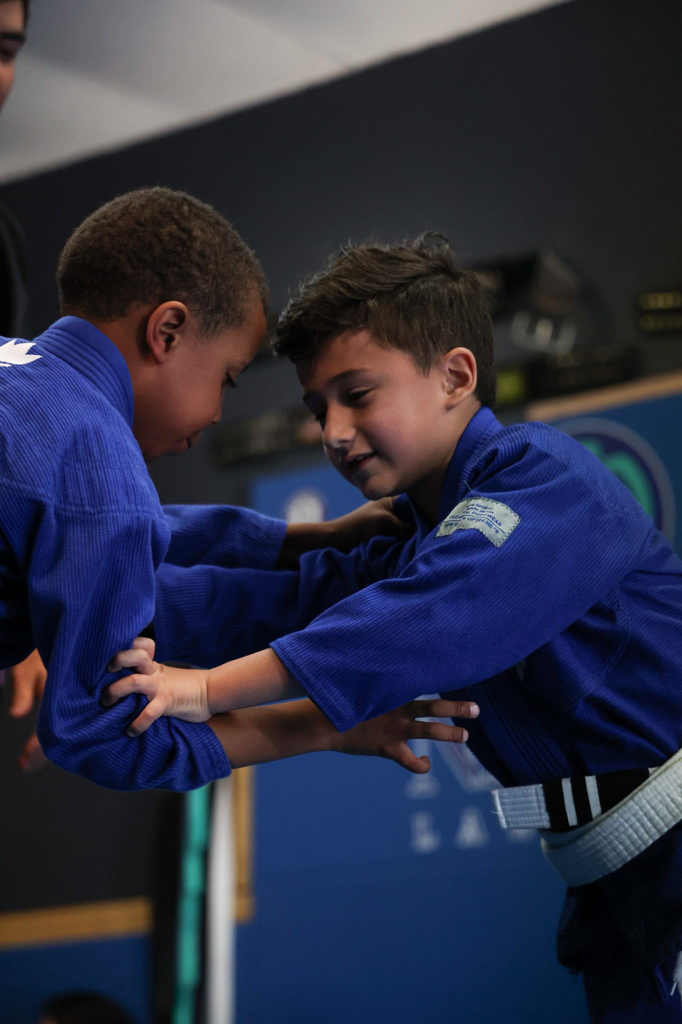 adult jiu jitsu in Lawrenceville, GA wrestling for position