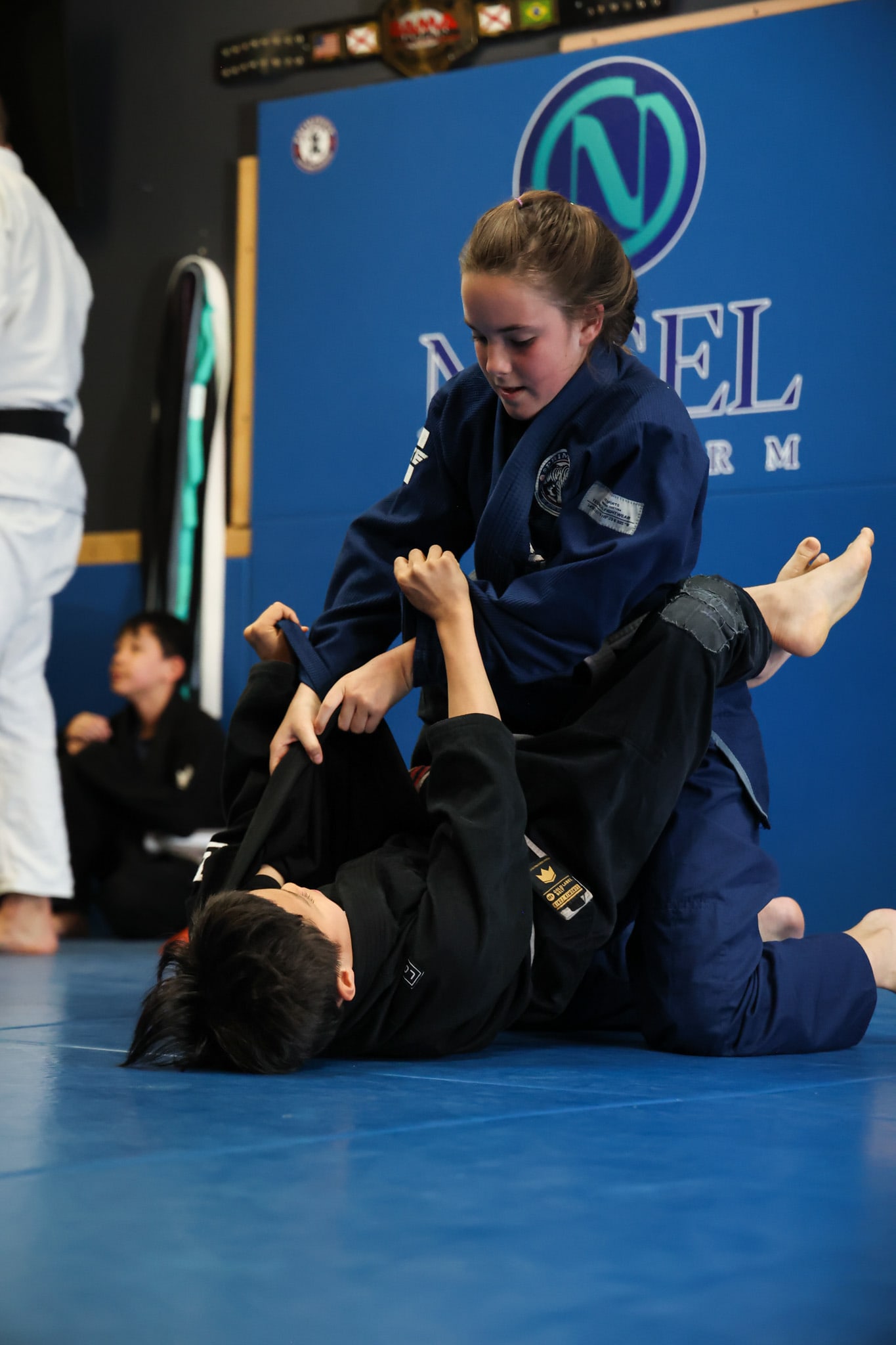 adult jiu jitsu in Lawrenceville, GA in closed guard