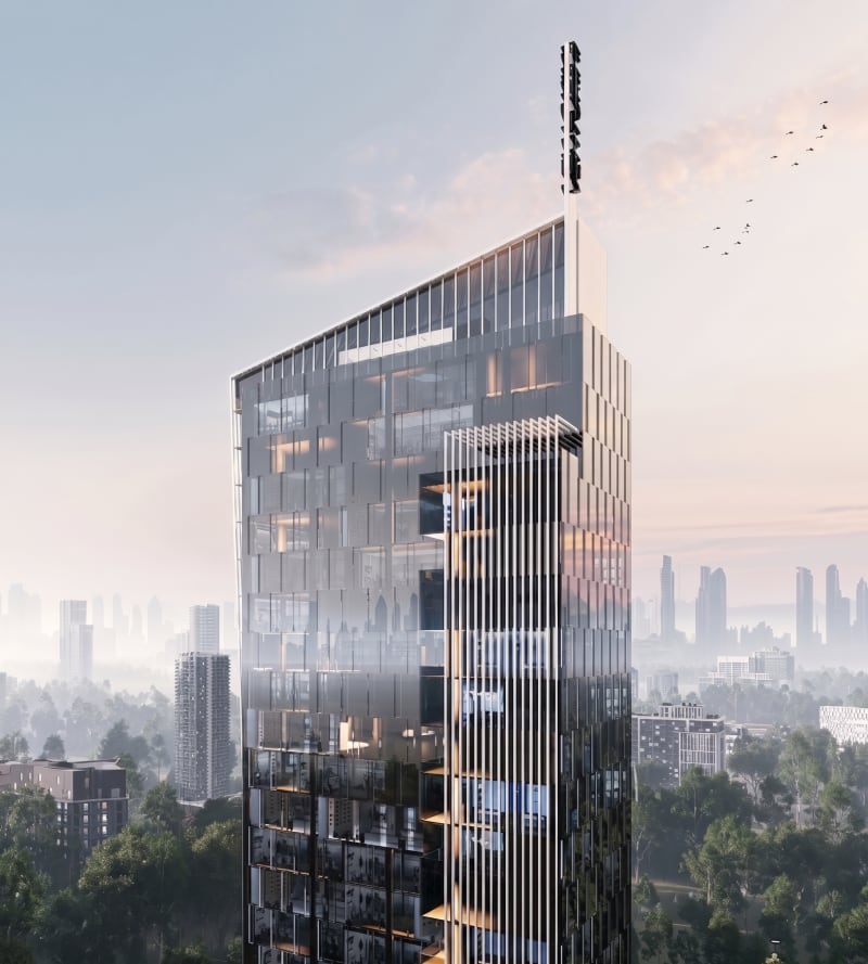 Dhaka Heights Properties Limited Modern Architectural Facade