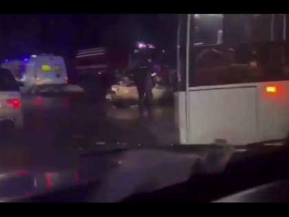 В ДТП с пассажирским автобусом в Рассказовском районе пострадали три человека