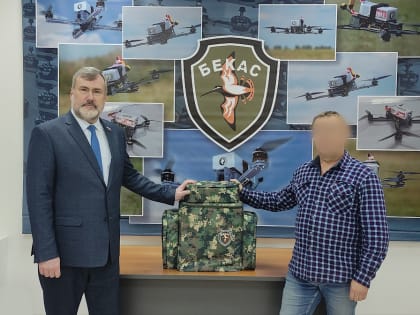 Дрон для победы: помощь российским военным из Тамбова