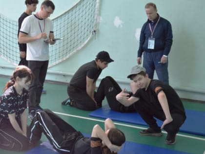 Мичуринские школьники играли в «Зарницу»