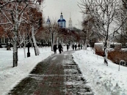 В выходные в Тамбове ожидается сухая и в меру морозная погода