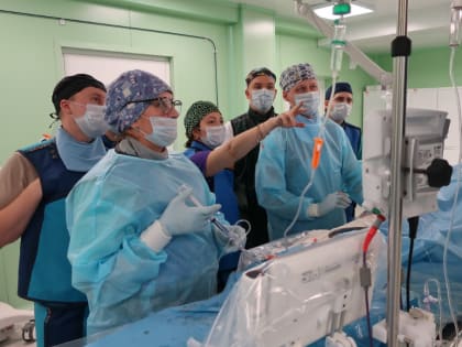 Московские медики провели в Тамбовской областной больнице обучение передовым операциям на сердце