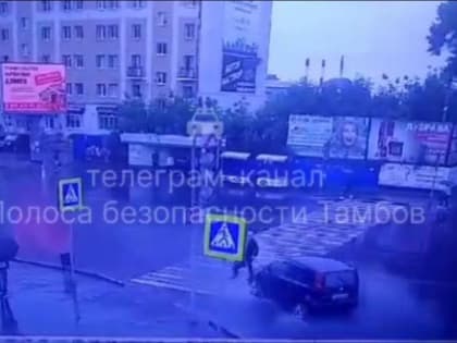 В Мичуринске легковушка сбила мужчину на пешеходном переходе