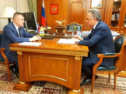 Губернатор Александр Никитин встретился с заместителем председателя Правительства России Виталием Мутко