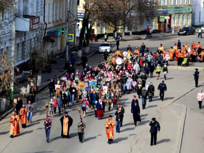 В Светлое Христово Воскресение по Мичуринску пройдёт крестный ход