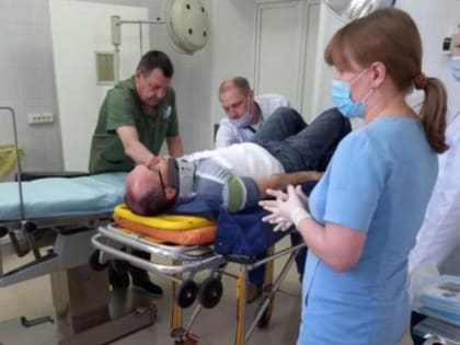 В Моршанской ЦРБ прошли учения по оказанию помощи пострадавшим в ДТП