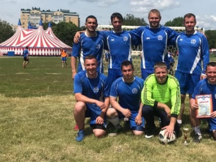 Команда мичуринских полицейских заняла первое место в областном первенстве правоохранителей по мини-футболу