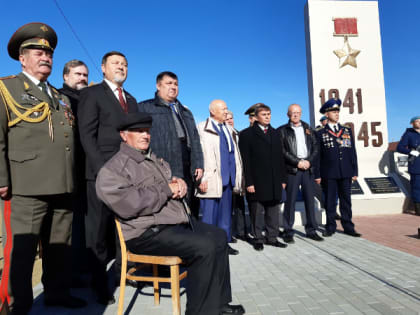 В Бондарском районе открыли мемориал воинам, не вернувшимся с войны