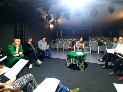 В Мичуринском драмтеатре готовят к показу новый спектакль