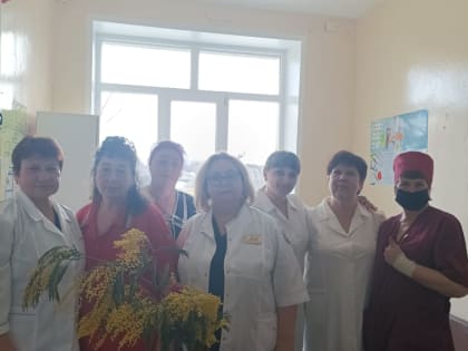 Администрация ТОГБУЗ «Инжавинской ЦРБ» поздравляет женский коллектив учреждения с Международным женским днём!