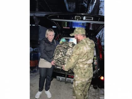 Марина Македонская посетила Луганск с гуманитарной миссией