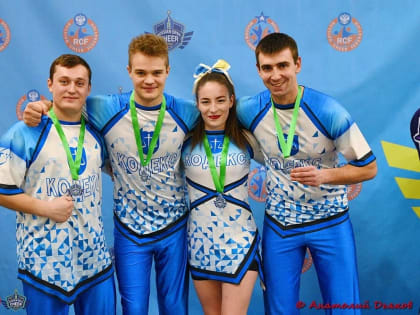 Тамбовские чирлидеры  привезли с общероссийских соревнований серебро и бронзу