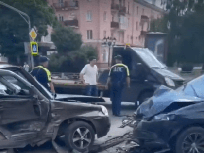 В центре Тамбова в ДТП пострадали три человека