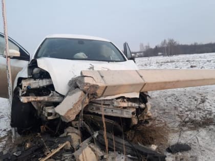 На трассе в Мичуринском районе «Лада» столкнулась с иномаркой