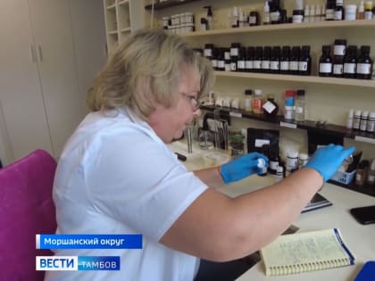 Жительница Моршанского округа создает средста по уходу за кожей