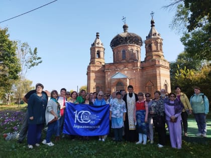 Преподаватели ТГУ им. Державина побывали в храме Воскресения Христа Спасителя в Старой Ольшанке