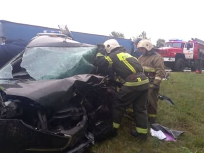 В Мичуринском округе в результате столкновения двух автомобилей погибли люди