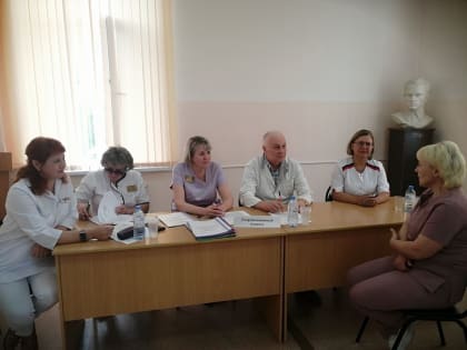 Заседание аттестационной комиссии по присвоению категорий средним медицинским работникам