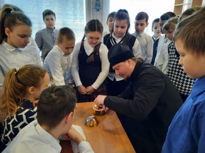 Встречи со школьниками в Мучкапском благочинии