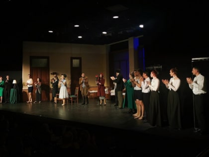 Тамбовский молодежный театр выступил в Центральном Доме актера в Москве