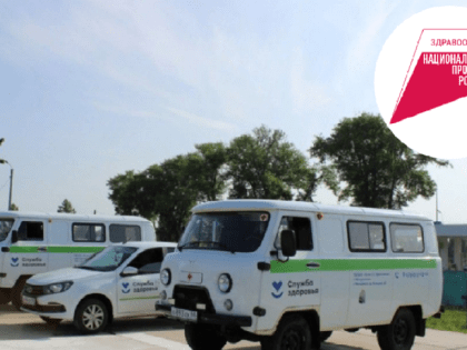 В городской больнице имени С. С. Брюхоненко Мичуринска появилось три новых служебных автомобиля
