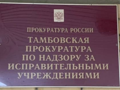 В Тамбовской области осуждённый не мог получить костыли и кресло-коляску