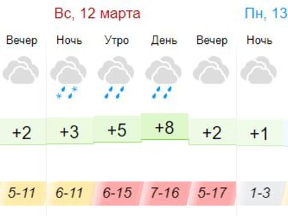 Дождливо, ветрено, но тепло: синоптики о погоде в Тамбовской области