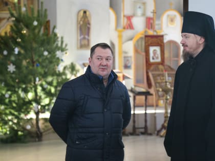 Губернатор Тамбовской области посетил Христорождественский кафедральный собор