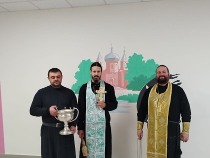 Освящение 3-го корпуса Лицея имени А.И. Данилова города Уварова