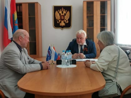 Председатель Тамбовской областной Думы Евгений Матушкин провел приём граждан