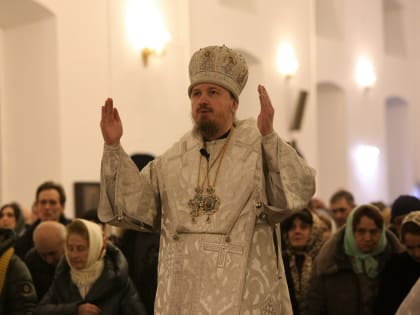 Рождество Христово в Христорождественском кафедральном соборе города Уварово