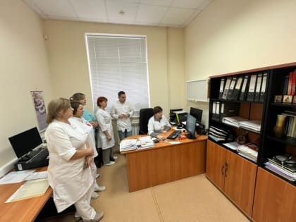 15.01.2025г  заведующая отделением радионуклидной диагностики и терапии Абакумовой Г.Н. представила первые полученные результаты