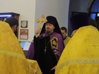 Божественная литургия архиерейским чином в Неделю 29-ю по Пятидесятнице, перед Рождеством Христовым