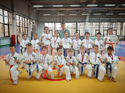 Юные каратисты из Мичуринска вновь покоряют региональный пьедестал