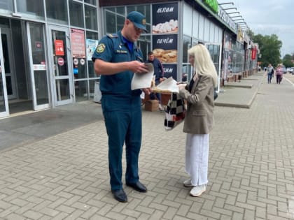 В Тамбове провели инструктажи о мерах пожарной безопасности