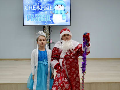 Литературно-игровая программа «Снежные сказки»