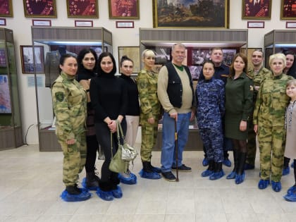 Росгвардейцы посетили Музейно-выставочный центр Тамбовской области