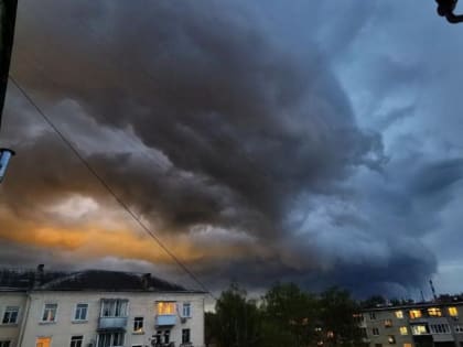 В ближайшие часы в Тамбовской области ожидается гроза и ливни