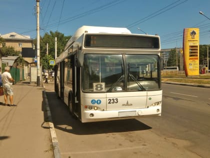 В Тамбове из-за неаккуратной езды двух автобусов пострадала 70-летняя пассажирка