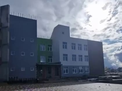 Темпы строительства школы в микрорайоне Майский отстают от графика