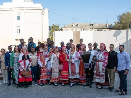 Иностранные студенты ТГТУ приняли участие в празднике Дня дружбы народов Тамбовской области