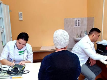 Медицинскую помощь жителям сел Рассказовского округа оказывают врачи местной ЦРБ