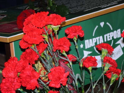 Лицей №21 города Тамбова принял участие во всероссийской акции Парта Героя